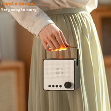 Загрузить изображение в средство просмотра галереи, Square Flame Diffuser With White Noise And Bluetooth Speaker

